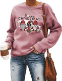 Women Merry Christmas Sweatshirt Cute Gnomies Christmas Shirt