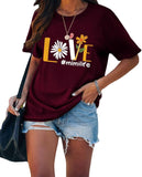 Women Love Mimi Life Yellow Daisy Shirt Gift for Mimi Tees Tops