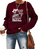 Women When You?re Dead Inside But It?s Christmas Sweatshirt Skeleton Christmas Shirt