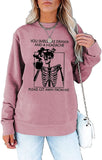 Damen Du riechst wie Drama Halloweentown Sweatshirt