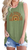 Débardeur Be The Sunshine pour femme, chemise tournesol