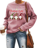 Women My Favorite Color is Lights Sweatshirt Long Sleeve Santa Sweatshirt Christmas Shirt