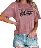 Women Faith Love It Live It Walk It Talk It Own It Loan It Grow It Show It Shirt