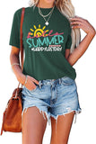Women Hello Summer Happy Last Day of School Tees Shirt