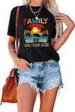 Women Family Vacation 2022 Family Trip T Shirt