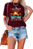 Women Family Vacation 2022 Family Trip T Shirt