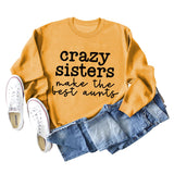 Crazy Sisters Make Bottoming Long-sleeved Shirt Large Size Sweater