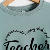 Compassionate Caring Fashion Round Neck Loose Long Sleeve Round Neck Sweater