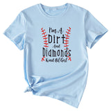I'm A Dirt and Didmonds Kurzarm-Top für den Sommer für Damen