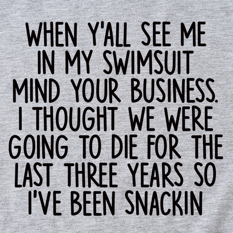 Women's Casual Top When Y'All See ME Letter-printed Short-sleeved Casual T-shirT-Shirt