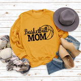 Spot Basketball Mom Long Sleeve Women's Sweatshirt