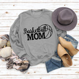 Spot Basketball Mom Long Sleeve Women's Sweatshirt