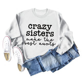 Crazy Sisters Make Bottoming Long-sleeved Shirt Large Size Sweater
