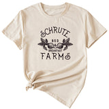 SCHRUTE BED BREAKFAST FARMS Lässiges Kurzarm-T-Shirt