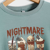 NIGHTMARE BEFORE CREW NECK LONGSLEEVE SWEATER