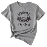 SCHRUTE BED BREAKFAST FARMS Lässiges Kurzarm-T-Shirt