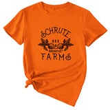 SCHRUTE BED BREAKFAST FARMS Lässiges Kurzarm-T-Shirt