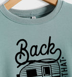 Women's Tops Back That Thing Up Letter Print Sweatshirt