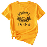 SCHRUTE BED BREAKFAST FARMS Lässiges Kurzarm-T-Shirt