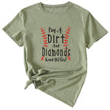 I'm A Dirt and Didmonds Kurzarm-Top für den Sommer für Damen