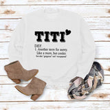 Pullover Round Neck Long Sleeve Loose Printed Sweater