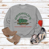 GRISWOLD'S Letter Print Arm Love Sweatshirt Top