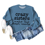 Crazy Sisters Make Bottoming Long-sleeved Shirt Large Size Sweater