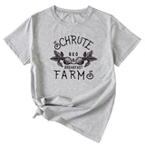 SCHRUTE BED BREAKFAST FARMS Lässiges Kurzarm-T-Shirt