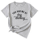 Tu m'as eu le jour T-shirt ample décontracté à manches courtes
