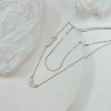 NEHZUS Classic Creative Love Pendant With Double Layer Stainless Steel New Ladies Necklace