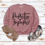 Perfectly Imperfect Monogrammed Women's Sweatshirt