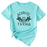 SCHRUTE BED BREAKFAST FARMS Lässiges Kurzarm-T-Shirt
