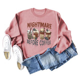 NIGHTMARE BEFORE CREW NECK LONGSLEEVE SWEATER