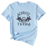 SCHRUTE BED BREAKFAST FARMS Lässiges Kurzarm-T-Shirt
