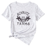 SCHRUTE BED BREAKFAST FARMS Lässiges Kurzarm-T-Shirt