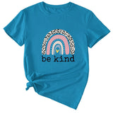 Lustiges T-Shirt mit Grafikdruck für Damen im Sommer, lässig, locker und kurzärmelig