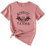 SCHRUTE BED BREAKFAST FARMS Lässiges Kurzarm-T-Shirt