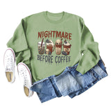 NIGHTMARE BEFORE CREW NECK LONGSLEEVE SWEATER