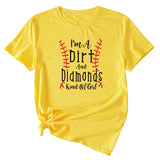 I'm A Dirt and Didmonds Kurzarm-Top für den Sommer für Damen
