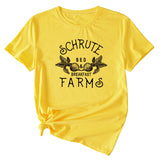 SCHRUTE BED BREAKFAST FARMS Lässiges Kurzarm-T-Shirt