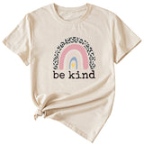 Lustiges T-Shirt mit Grafikdruck für Damen im Sommer, lässig, locker und kurzärmelig