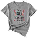 I'm A Dirt and Didmonds Kurzarm-Top für den Sommer für Damen