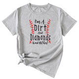 I'm A Dirt and Didmonds Kurzarm-Top für den Sommer für Damen