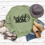 Spot Basketball Mom Long Sleeve Women's Sweatshirt