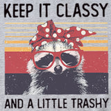Damen Top Keep It Classy and A Little Kurzarm-T-Shirt