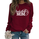 Spot Basketball Mom Long Sleeve Women's Sweatshirt