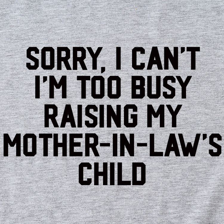 Sorry I Can't I'm Too Women's Casual Loose-fitting Short-sleeved Shirt