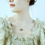 Chaîne de clavicule de Style chérie pour femmes, mode avec chiffres romains en zircone, Double anneau