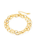 NEHZUS Style multicouche tempérament titane acier collier femmes mode bague Sexy clavicule chaîne cou chaîne vente en direct