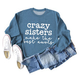 Crazy Sisters Make Bottoming Long-sleeved Shirt Large Size Sweater